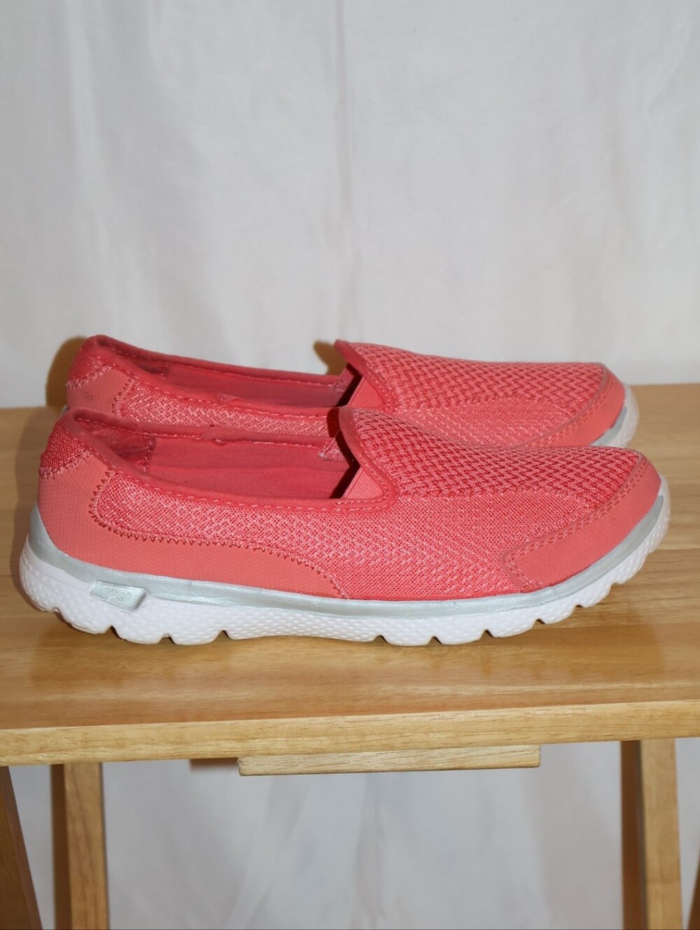 Danskin Now Coral Memory Foam Athletic Slip-On Shoes.